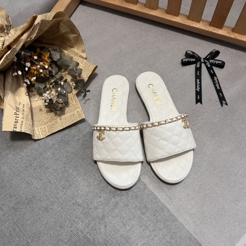 Replica Chanel Slippers For Women #1216365 $56.00 USD for Wholesale