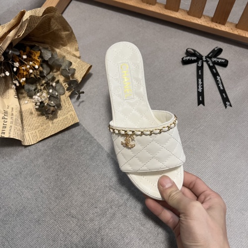 Replica Chanel Slippers For Women #1216365 $56.00 USD for Wholesale