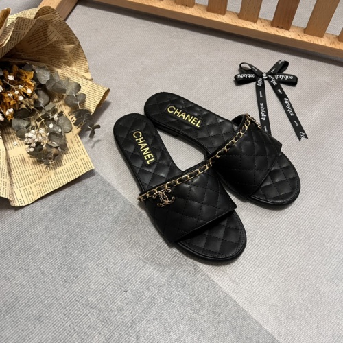 Replica Chanel Slippers For Women #1216366 $56.00 USD for Wholesale