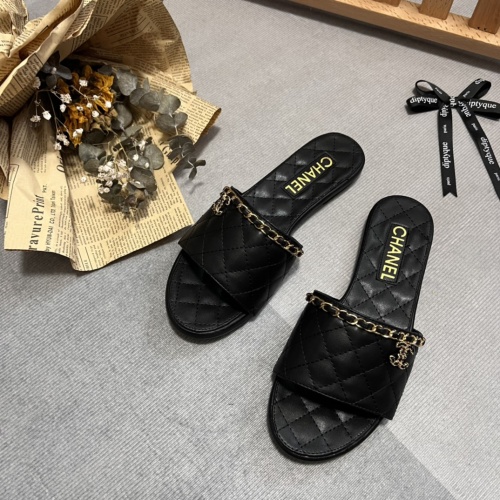 Replica Chanel Slippers For Women #1216366 $56.00 USD for Wholesale