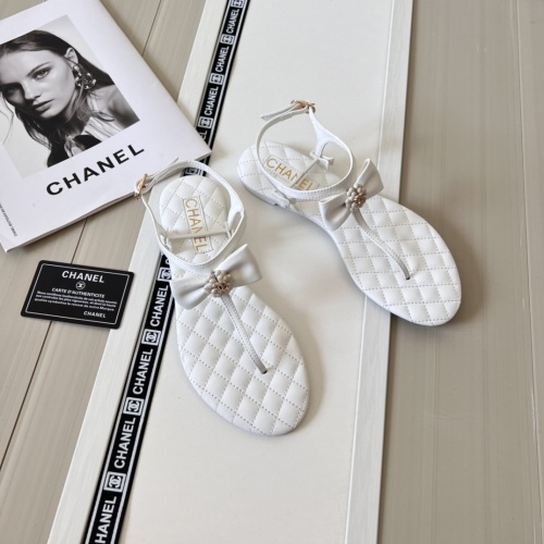 Replica Chanel Sandal For Women #1216367 $60.00 USD for Wholesale