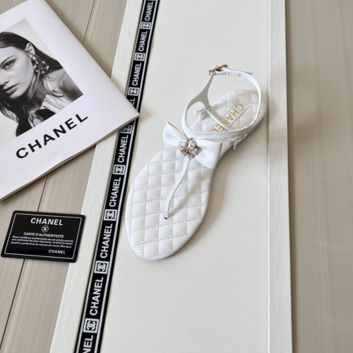 Replica Chanel Sandal For Women #1216367 $60.00 USD for Wholesale