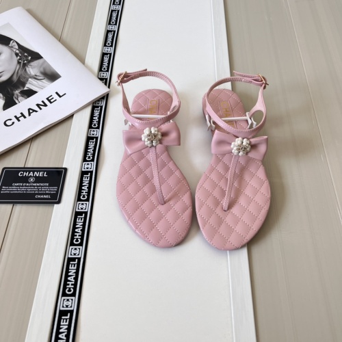 Wholesale Chanel Sandal For Women #1216368 $60.00 USD, Wholesale Quality Replica Chanel Sandal