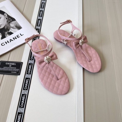 Replica Chanel Sandal For Women #1216368 $60.00 USD for Wholesale