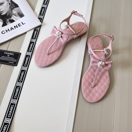 Replica Chanel Sandal For Women #1216368 $60.00 USD for Wholesale