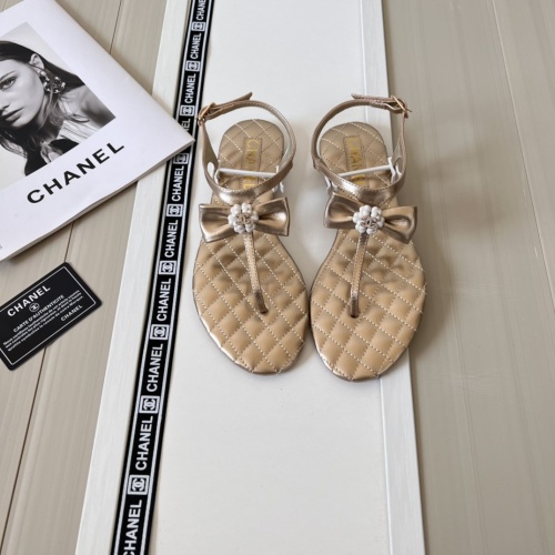 Wholesale Chanel Sandal For Women #1216369 $60.00 USD, Wholesale Quality Replica Chanel Sandal