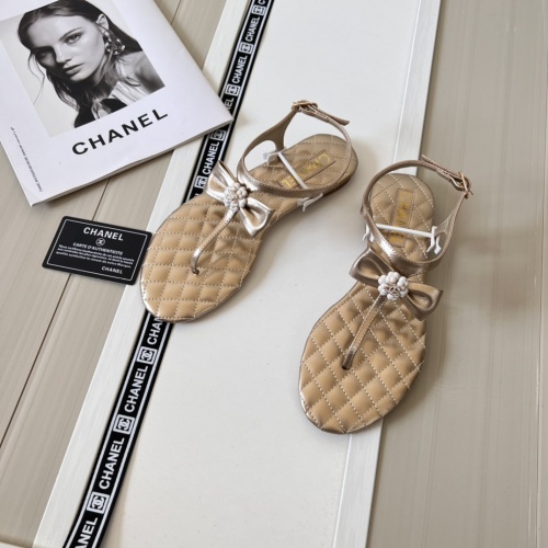 Replica Chanel Sandal For Women #1216369 $60.00 USD for Wholesale