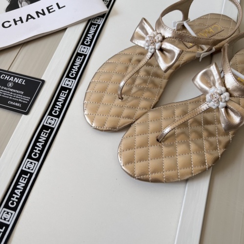 Replica Chanel Sandal For Women #1216369 $60.00 USD for Wholesale