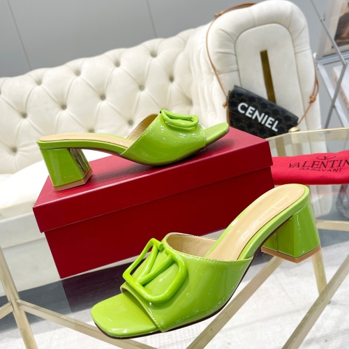 Replica Valentino Slippers For Women #1216381 $88.00 USD for Wholesale