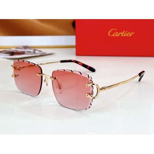 Wholesale Cartier AAA Quality Sunglassess #1216396 $56.00 USD, Wholesale Quality Replica Cartier AAA Quality Sunglassess