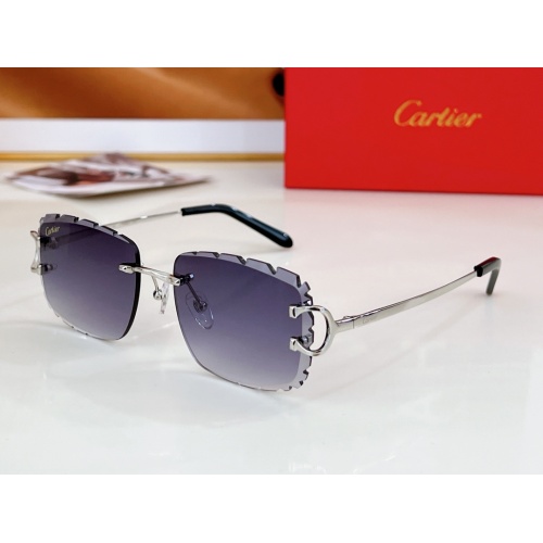 Wholesale Cartier AAA Quality Sunglassess #1216401 $56.00 USD, Wholesale Quality Replica Cartier AAA Quality Sunglassess