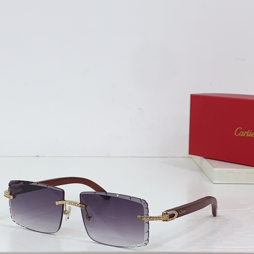 Wholesale Cartier AAA Quality Sunglassess #1216403 $56.00 USD, Wholesale Quality Replica Cartier AAA Quality Sunglassess