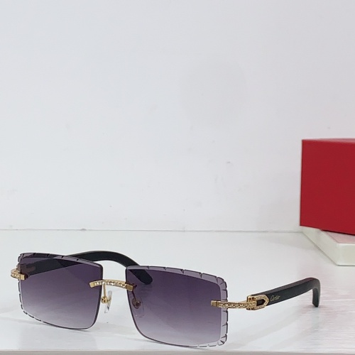 Wholesale Cartier AAA Quality Sunglassess #1216404 $56.00 USD, Wholesale Quality Replica Cartier AAA Quality Sunglassess