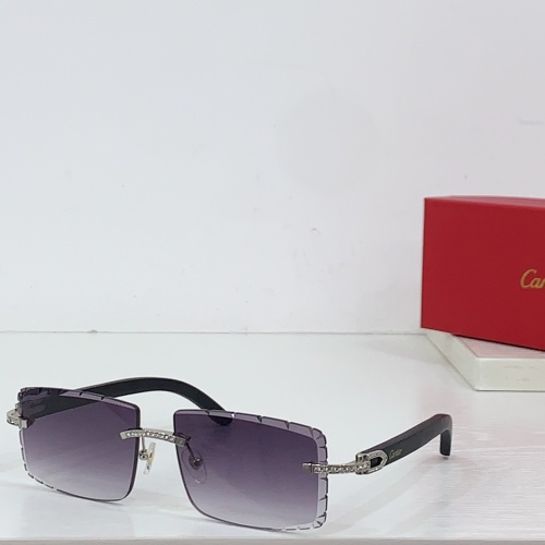 Wholesale Cartier AAA Quality Sunglassess #1216405 $56.00 USD, Wholesale Quality Replica Cartier AAA Quality Sunglassess