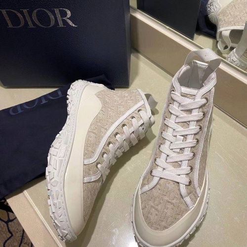 Replica Christian Dior High Top Shoes For Women #1216469 $102.00 USD for Wholesale