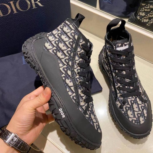 Wholesale Christian Dior High Top Shoes For Men #1216472 $102.00 USD, Wholesale Quality Replica Christian Dior High Top Shoes