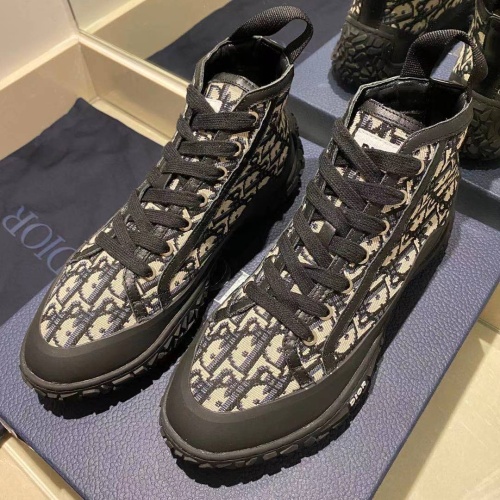 Replica Christian Dior High Top Shoes For Men #1216472 $102.00 USD for Wholesale