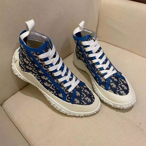 Wholesale Christian Dior High Top Shoes For Women #1216481 $102.00 USD, Wholesale Quality Replica Christian Dior High Top Shoes