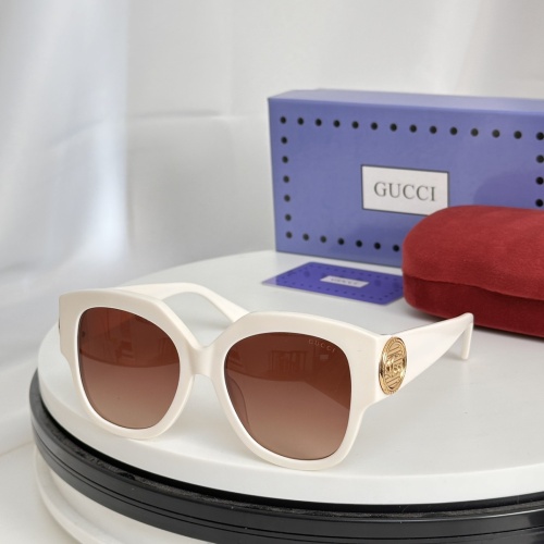 Wholesale Gucci AAA Quality Sunglasses #1216581 $48.00 USD, Wholesale Quality Replica Gucci AAA Quality Sunglasses