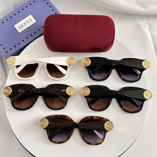 Replica Gucci AAA Quality Sunglasses #1216581 $48.00 USD for Wholesale