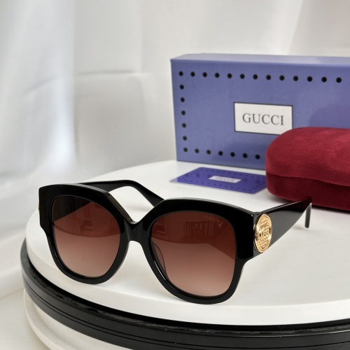 Wholesale Gucci AAA Quality Sunglasses #1216582 $48.00 USD, Wholesale Quality Replica Gucci AAA Quality Sunglasses