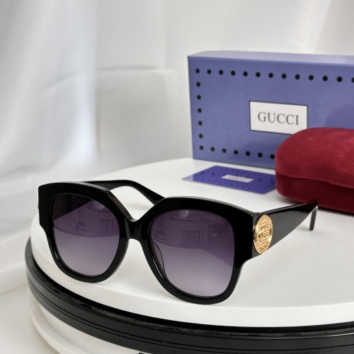 Wholesale Gucci AAA Quality Sunglasses #1216585 $48.00 USD, Wholesale Quality Replica Gucci AAA Quality Sunglasses