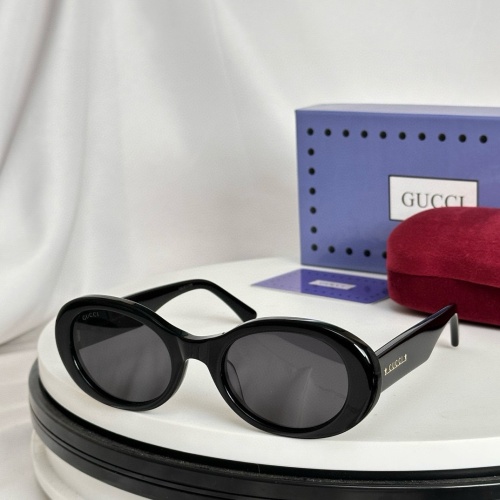 Wholesale Gucci AAA Quality Sunglasses #1216592 $52.00 USD, Wholesale Quality Replica Gucci AAA Quality Sunglasses