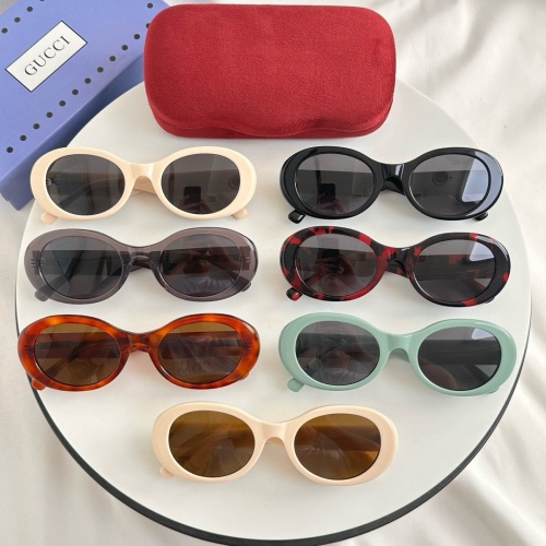 Replica Gucci AAA Quality Sunglasses #1216593 $52.00 USD for Wholesale