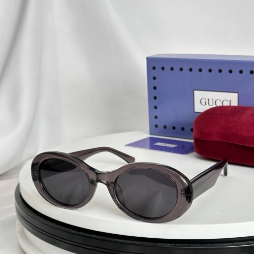 Wholesale Gucci AAA Quality Sunglasses #1216594 $52.00 USD, Wholesale Quality Replica Gucci AAA Quality Sunglasses