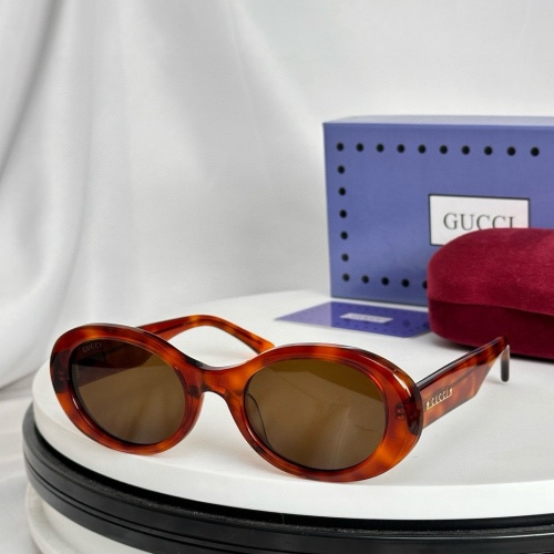 Wholesale Gucci AAA Quality Sunglasses #1216596 $52.00 USD, Wholesale Quality Replica Gucci AAA Quality Sunglasses