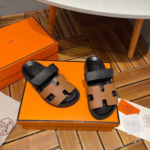 Replica Hermes Slippers For Women #1216599 $68.00 USD for Wholesale