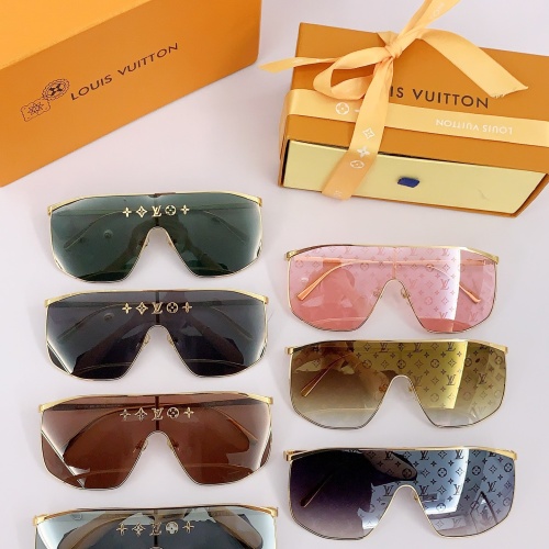 Replica Louis Vuitton AAA Quality Sunglasses #1216605 $60.00 USD for Wholesale