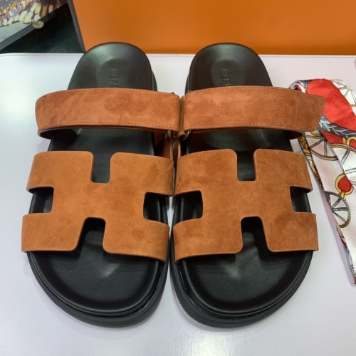 Wholesale Hermes Slippers For Women #1216626 $72.00 USD, Wholesale Quality Replica Hermes Slippers