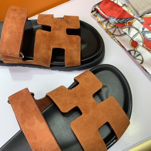 Replica Hermes Slippers For Women #1216626 $72.00 USD for Wholesale