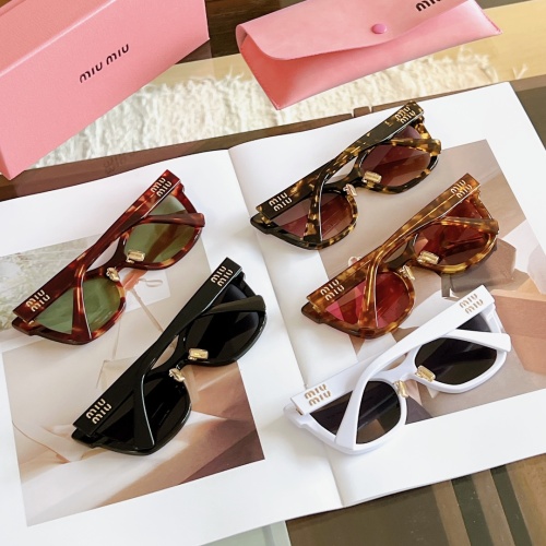 Replica MIU MIU AAA Quality Sunglasses #1216631 $60.00 USD for Wholesale