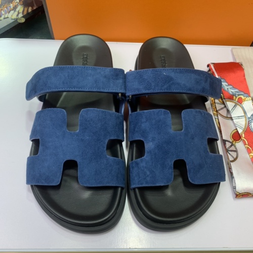 Wholesale Hermes Slippers For Men #1216634 $76.00 USD, Wholesale Quality Replica Hermes Slippers