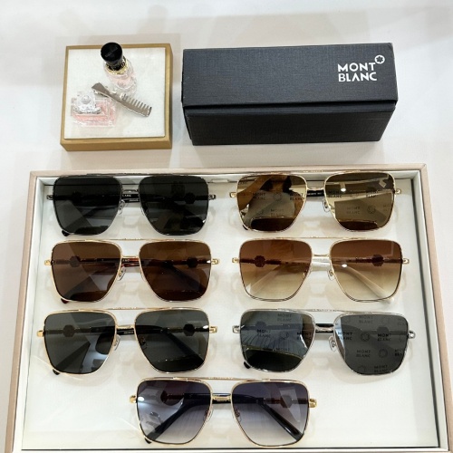 Replica Montblanc AAA Quality Sunglasses #1216641 $60.00 USD for Wholesale