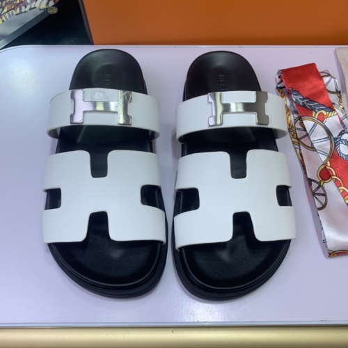 Wholesale Hermes Slippers For Men #1216647 $72.00 USD, Wholesale Quality Replica Hermes Slippers