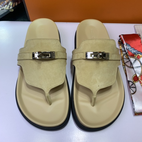 Wholesale Hermes Slippers For Women #1216667 $76.00 USD, Wholesale Quality Replica Hermes Slippers