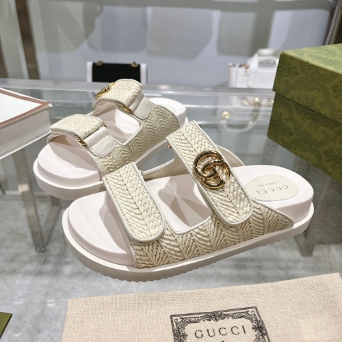 Wholesale Gucci Slippers For Women #1216726 $88.00 USD, Wholesale Quality Replica Gucci Slippers