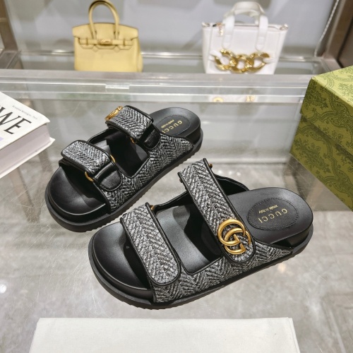 Wholesale Gucci Slippers For Women #1216727 $88.00 USD, Wholesale Quality Replica Gucci Slippers