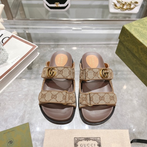 Replica Gucci Slippers For Women #1216737 $88.00 USD for Wholesale