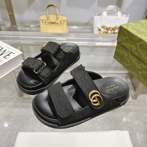 Wholesale Gucci Slippers For Women #1216740 $88.00 USD, Wholesale Quality Replica Gucci Slippers