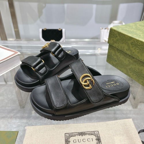 Wholesale Gucci Slippers For Women #1216741 $96.00 USD, Wholesale Quality Replica Gucci Slippers