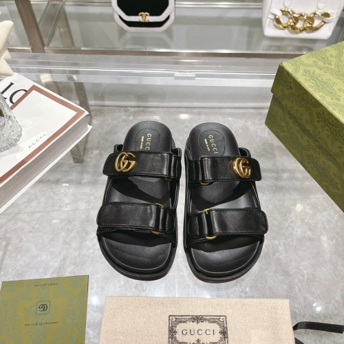 Replica Gucci Slippers For Women #1216741 $96.00 USD for Wholesale