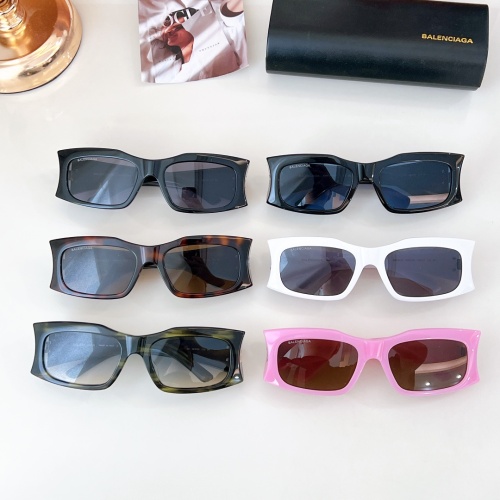 Replica Balenciaga AAA Quality Sunglasses #1216758 $60.00 USD for Wholesale