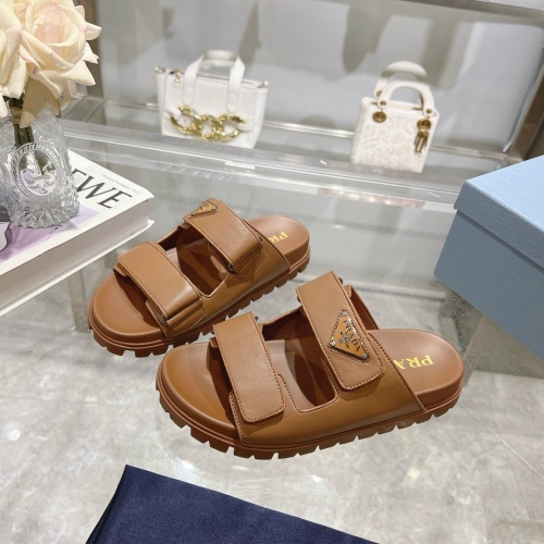 Wholesale Prada Slippers For Women #1216760 $92.00 USD, Wholesale Quality Replica Prada Slippers