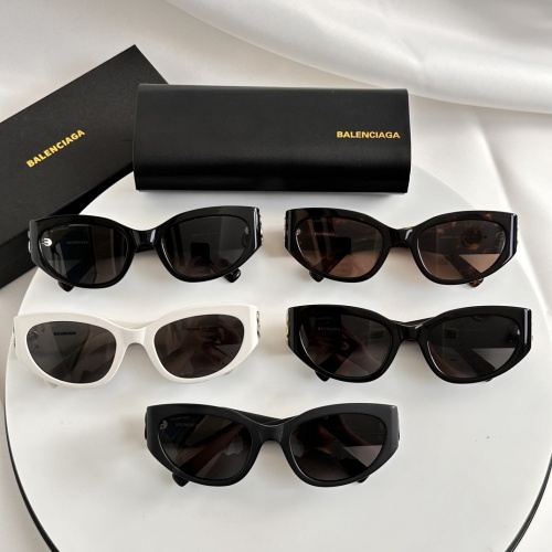 Replica Balenciaga AAA Quality Sunglasses #1216764 $60.00 USD for Wholesale