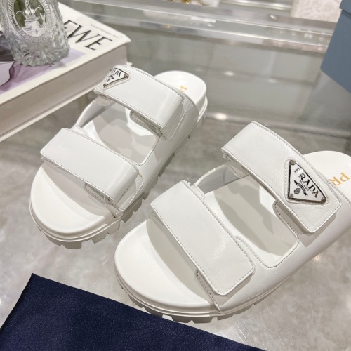 Replica Prada Slippers For Women #1216766 $92.00 USD for Wholesale