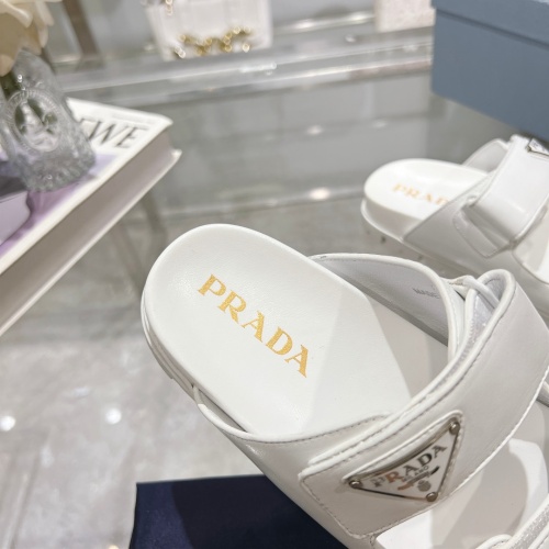 Replica Prada Slippers For Women #1216766 $92.00 USD for Wholesale